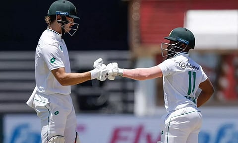 இலங்கைக்கு எதிரான முதல் டெஸ்ட்: வெற்றியின் விளிம்பில் தென் ஆப்பிரிக்கா