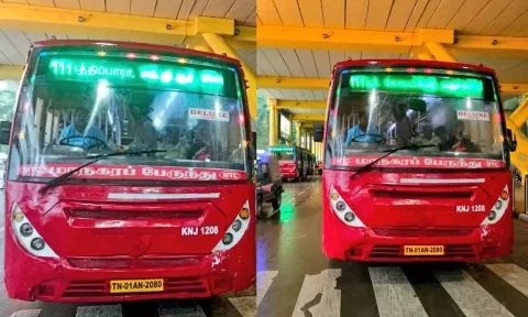 ஃபெஞ்சல் புயல் எதிரொலி: சென்னை விமான நிலையத்தில் இருந்து சிறப்பு பேருந்துகள் இயக்கம்
