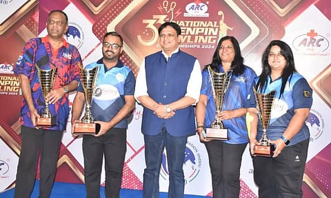 ARC 33வது தேசிய டென்பின் பௌலிங் சாம்பியன்ஷிப் பட்டியல்