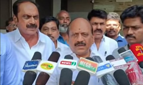 குடிநீரில் கழிவுநீர் கலக்கவில்லை- அமைச்சர் தா.மோ.அன்பரசன் மறுப்பு