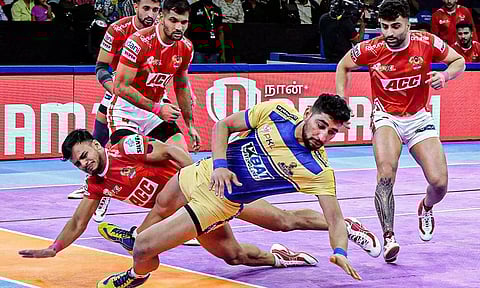 புரோ கபடி லீக்: 6வது வெற்றியை பதிவு செய்தது தமிழ் தலைவாஸ்