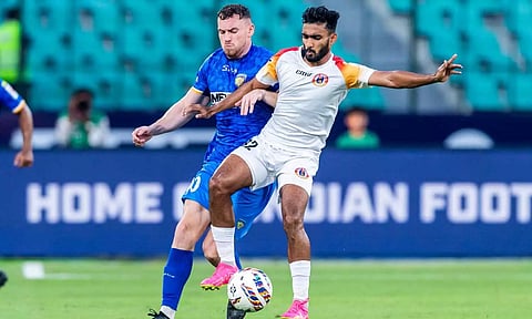 ஐ.எஸ்.எல். கால்பந்து: சென்னை அணியை வீழ்த்தியது ஈஸ்ட் பெங்கால் எப்.சி.