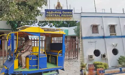 ஜெயில் கைதி தயாரித்த சோலார் மின்சார ஆட்டோ- ஒருமுறை சார்ஜ் ஏற்றினால் 200 கி.மீ. வரை செல்ல முடியும்