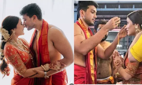 காளிதாஸ் ஜெயராம் - தாரிணி  திருமண புகைப்படங்கள் வெளியீடு