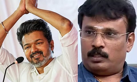 கலைஞர் முதலில் கூத்தாடி... எம்.ஜி.ஆரும். கூத்தாடி... விஜயையும் நீங்க கூத்தாடின்னு சொல்றீங்க... பேரரசு அதிரடி