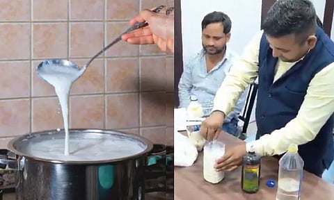 VIDEO: 1 லிட்டர் கெமிக்கலில் 500 லிட்டர் 'போலி பால்' தயாரிப்பு -  20 வருடம் ஜோராக நடந்த பிஸ்னஸ்