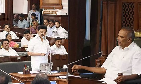 தமிழக சட்டப்பேரவை கூட்டத்தொடரை தேதி குறிப்பிடாமல் ஒத்திவைத்தார் சபாநாயகர் அப்பாவு