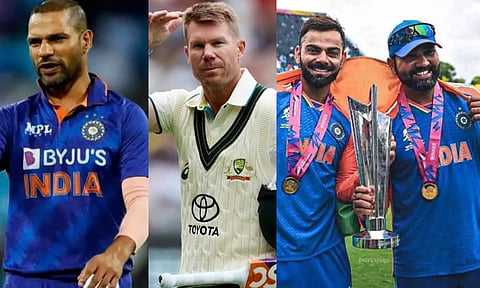 ரீவைண்ட் 2024: வார்னர், தவான் முதல் கோலி, ரோகித் வரை.. 2024-ல் ஓய்வு அறிவித்த வீரர்கள்