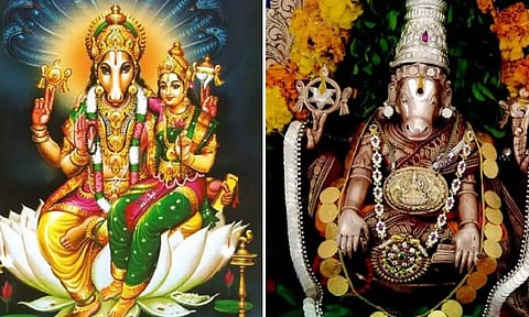 ஞானம் தரும் லட்சுமி ஹயக்ரீவர்