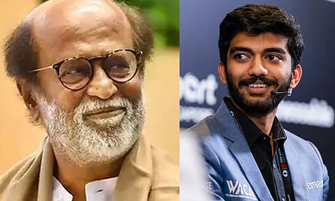 உலக செஸ் சாம்பியன் குகேஷூக்கு நடிகர் ரஜினிகாந்த் வாழ்த்து