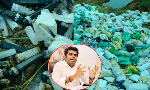 குப்பைகளை லாரிகளில் ஏற்றிச்சென்று கேரளாவில் கொட்டுவோம்- அண்ணாமலை