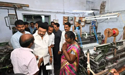 விசைத்தறி கூடத்தில் மின் கட்டணம் நடைமுறை பரிசீலனையில் உள்ளது- முதலமைச்சர் மு.க.ஸ்டாலின் தகவல்