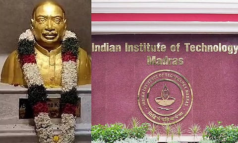சென்னை ஐஐடியில் காமராஜர் சிலை திறப்பு