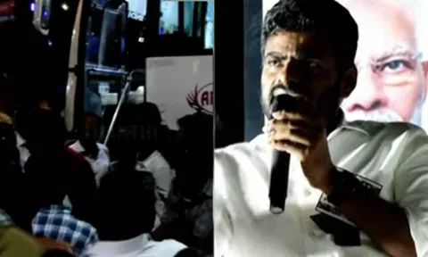 தடையை மீறி கருப்பு தின பேரணி- அண்ணாமலை, வானதி சீனிவாசன் கைது