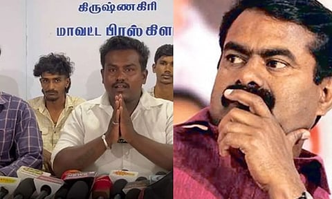 சீமானுக்கு தொடரும் சிக்கல்.. நாம் தமிழர் கட்சியில் இருந்து மேலும் 500 நிர்வாகிகள் விலகல்