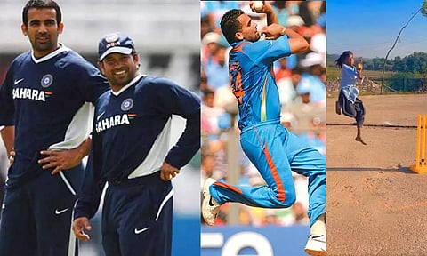 ஜாகீர் கான் போலவே பந்துவீசும் சிறுமி- வீடியோவை பகிர்ந்து சச்சின் பாராட்டு