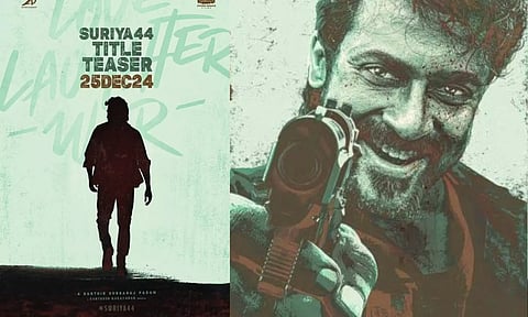 கிறிஸ்துமஸ் பரிசை அறிவித்த சூர்யா 44 படக்குழு