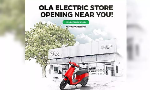 சேவிங்ஸ் வாலா ஸ்கூட்டர்.. டிசம்பர் 25-க்குள் 4,000 ஸ்டோர்கள்: ஓலாவின் அதிரடி அறிவிப்பு