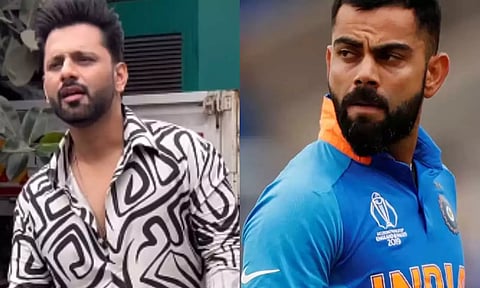 விராட் கோலி தன்னை இன்ஸ்டாகிராமில் 'பிளாக்' செய்ததாக கூறிய பிரபல பாடகர்