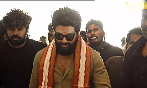 புஷ்பா 2  கூட்ட நெரிசல் விவகாரம் - அல்லு அர்ஜுனின் பவுன்சர் ஆண்டனி கைது