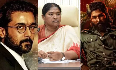 'ஜெய் பீம்' படத்துக்கு இல்லை.. ஆனால் கடத்தல்காரர் 'புஷ்பா'வுக்கு தேசிய விருது - அமைச்சர் சீதக்கா