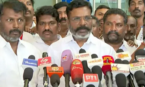 அண்ணாமலையின் போராட்ட அறிவிப்புகள் நகைப்புக்குரியவையாக மாறிவிட கூடாது- திருமாவளவன்