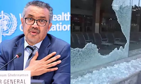 இஸ்ரேல் வான்வழித் தாக்குதல்:  நூலிழையில் உயிர் தப்பிய உலக சுகாதார அமைப்பின் இயக்குநர்