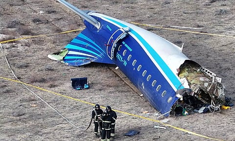 தொழில்நுட்ப வெளிப்புற குறுக்கீடு காரணமாக விபத்து நடந்துள்ளது: அஜர்பைஜான் ஏர்லைன்ஸ்