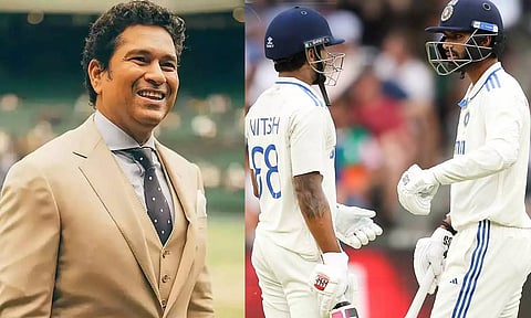 நிதிஷ் ரெட்டி- வாஷிங்டன் சுந்தரை பாராட்டிய சச்சின்