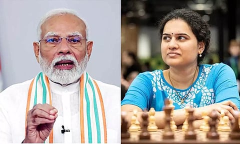 உலக ராபிட் செஸ் போட்டி.. சாம்பியன் பட்டம் வென்ற கொனேரு ஹம்பிக்கு பிரதமர் மோடி பாராட்டு