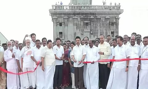 கன்னியாகுமரியில் கண்ணாடி பாலத்தை திறந்து வைத்தார் முதலமைச்சர் மு.க.ஸ்டாலின்