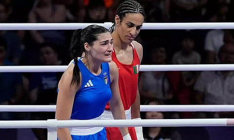 ரீவைண்ட் 2024: பாரிஸ் ஒலிம்பிக்கில் மிகப்பெரிய சர்ச்சையை உருவாக்கிய இமானே கெலிஃபின் பாலினம் விவகாரம்