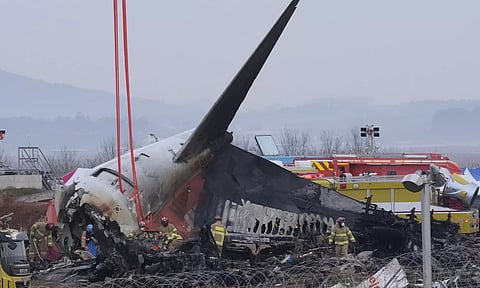 தென் கொரிய விமான விபத்து - இருவர் மட்டும் உயிர் தப்பியது எப்படி?