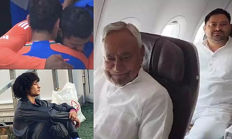 ரீவைண்ட் 2024: கோலி, ரோகித் முதல் நிதிஷ், தேஜஸ்வி வரை.. இந்தாண்டு வைரலான புகைப்படங்கள்