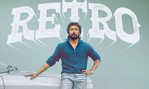 ரெட்ரோ படத்தின் போஸ்டரை பகிர்ந்து புத்தாண்டு வாழ்த்து தெரிவித்த கார்த்திக் சுப்பராஜ்