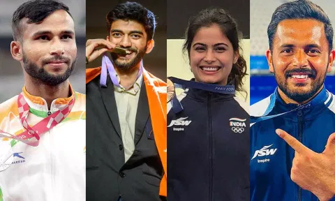 உலக செஸ் சாம்பியன் குகேஷ் உள்பட 4 பேருக்கு 'கேல் ரத்னா' விருது அறிவிப்பு