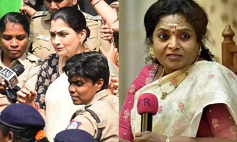 குஷ்பு- பா.ஜ.க. மகளிர் அணி நிர்வாகிகள் கைது: தமிழிசை கண்டனம்