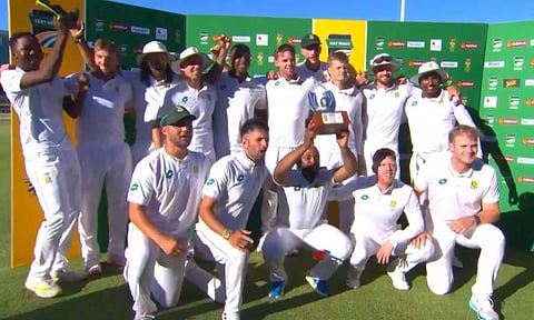 2-வது டெஸ்ட்டிலும் வெற்றி: பாகிஸ்தானை வீழ்த்தி தொடரை கைப்பற்றியது தென் ஆப்பிரிக்கா
