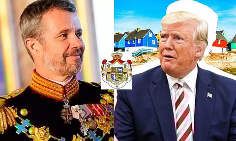 சின்னத்தை மாற்றிய டென்மார்க் மன்னர்.. கிரீன்லாந்தை கேட்கும் டிரம்ப்புக்கு தரமான பதிலடி