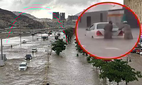Video: சவுதி அரேபியாவில் கனமழை - வெள்ளக்காடாக மாறிய மெக்கா, மதீனா