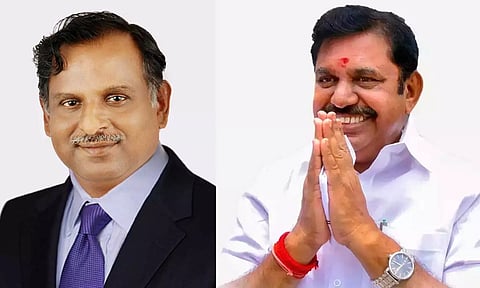 இஸ்ரோ தலைவராக நியமிக்கப்பட்டுள்ள நாராயணனுக்கு எடப்பாடி பழனிசாமி வாழ்த்து