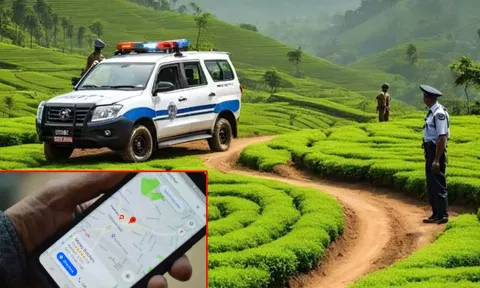 திருடனை பிடிக்க 'கூகுள் மேப்' மூலம் சென்ற போலீசாருக்கு தர்மஅடி
