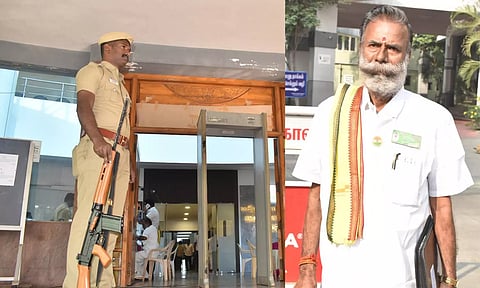 ஈரோடு கிழக்கு தொகுதி இடைத்தேர்தல்: 247-வது முறையாக பத்மராஜன் வேட்புமனு தாக்கல்