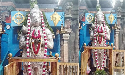 85 ஆண்டுகள் மண்ணில் புதைந்த அனுமன்!