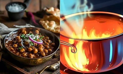 அடுப்பில் வெந்த கொண்டைக்கடலை.. படுக்கையில் பிரிந்த 2 உயிர்கள்... நள்ளிரவில் நடந்த விபரீதம்