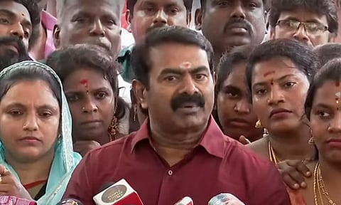 வள்ளலார், வைகுண்டர் போல என்ன புரட்சியை செய்தார் பெரியார்?- சீமான்