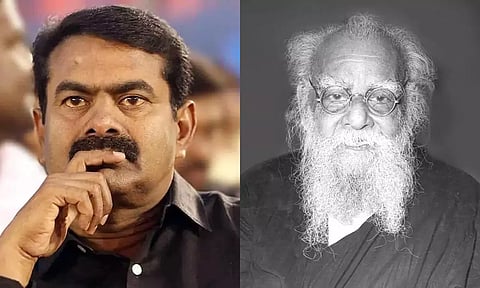 பெரியாரை ஒழிக்கும் திட்டத்தை கைவிட்டு காலத்திற்கேற்ப சீமான் செயல்பட வேண்டும்- நா.த.க. நிர்வாகி