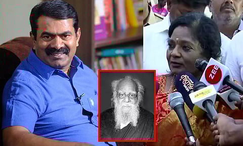 எங்கள் கருத்தியலை அண்ணன் சீமான் பேச ஆரம்பித்திருக்கிறார் - தமிழிசை