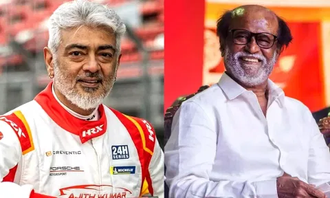 கார் ரேஸில் வென்ற அஜித் குமாருக்கு நடிகர் ரஜினிகாந்த் வாழ்த்து