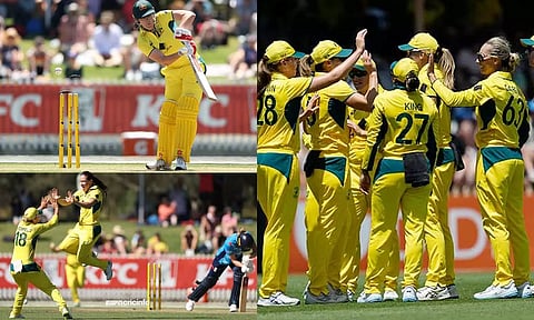மகளிர் ஆஷஸ்: இங்கிலாந்துக்கு எதிரான ஒருநாள் தொடரை கைப்பற்றியது ஆஸ்திரேலியா